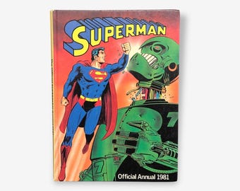 Vintage Superman Jahresbuch (DC Comics) 1981