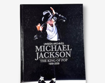 Michael Jackson - The King Of Pop Unseen Archives - Hardcover Book (Tim Hill)