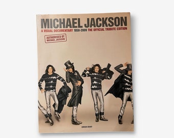 Vintage Michael Jackson - A Visual Documentary  - 2009 Paperback Book (Adrian Grant)