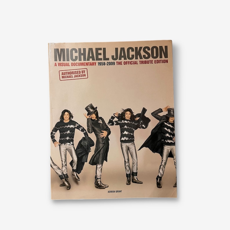 El clásico Michael Jackson: Un documental visual - Libro de bolsillo de 2009 (Adrian Grant) imagen 1