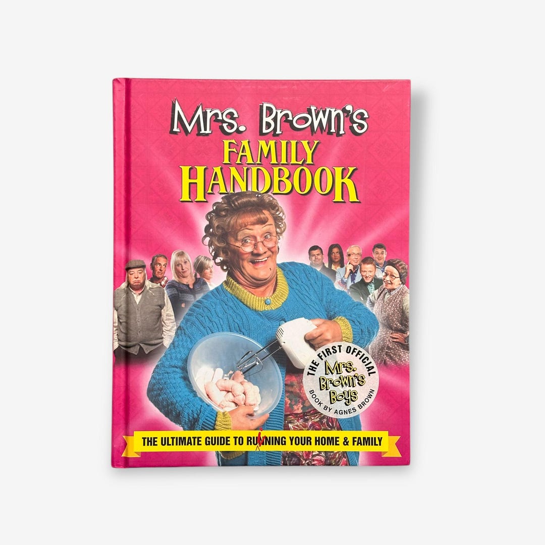 Signed Autographed Mrs. Brown's Family Handbook (to Wendy) - Hardback ...