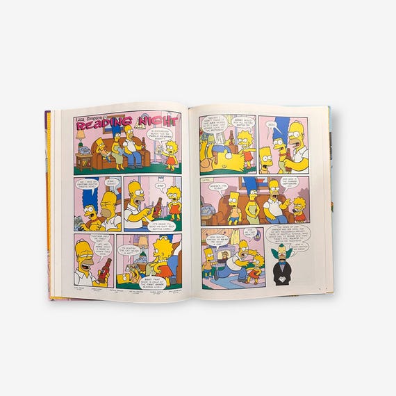 Vintage the Simpsons Annual 2011 Hardback Book - Etsy