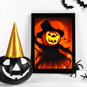 Happy Halloween Printable Halloween Decor Halloween Poster Book Page ...