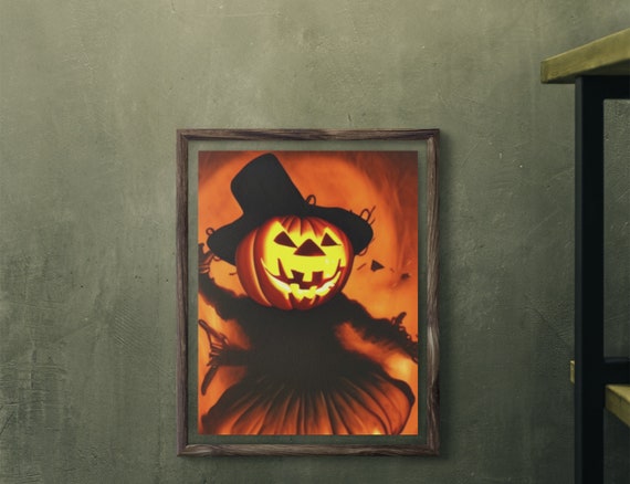 Happy Halloween Printable Halloween Decor Halloween - Etsy