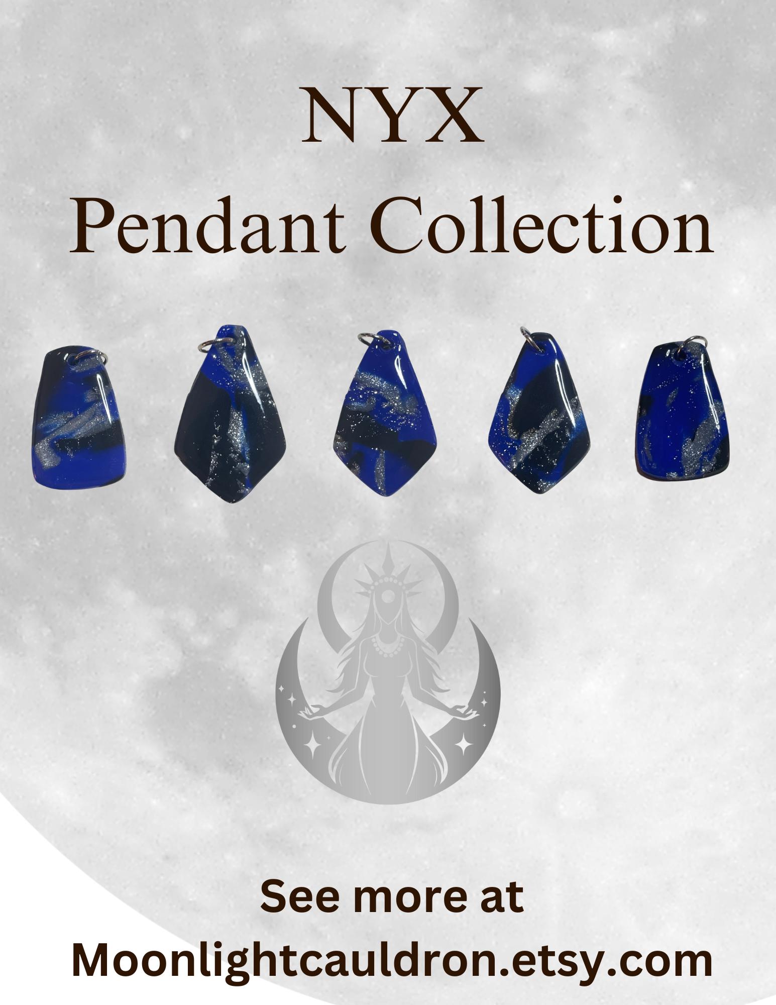 Nyx devotional Pendant Necklace | Goddess Nyx
