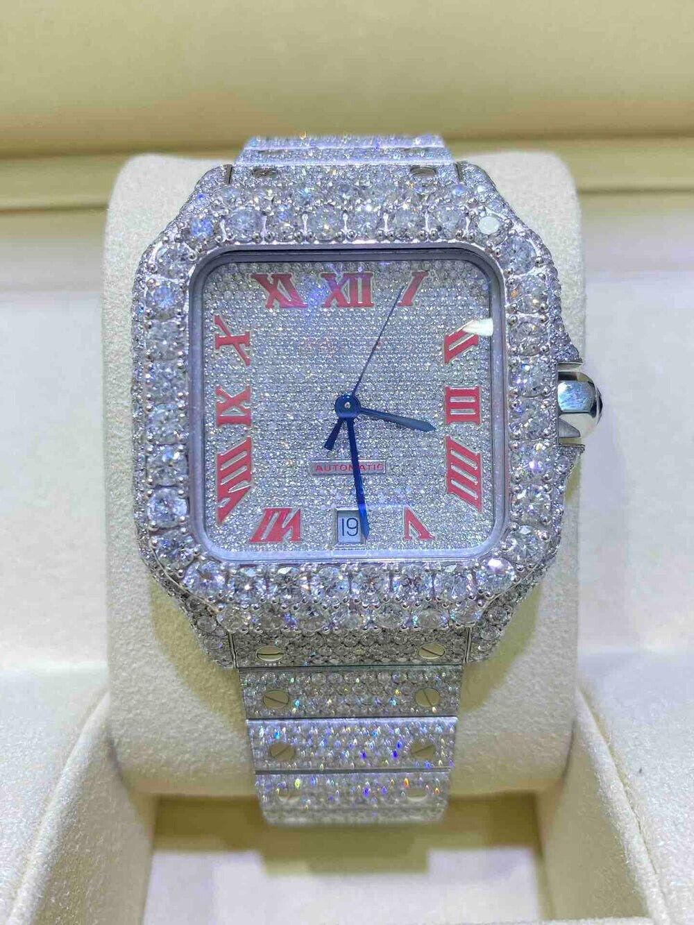 Fully Iced Out Watch Etsy Australia
