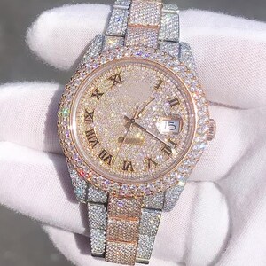 Bust down rolex women's top
