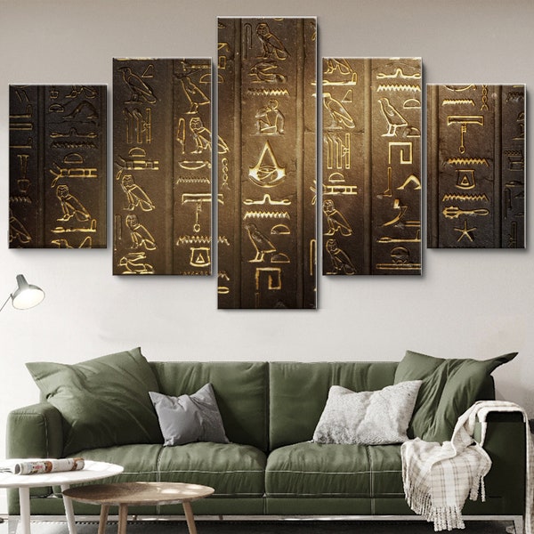 Egyptian Wall Art Etsy