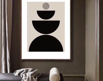 MODERN WALL ART | Contemporary Wall Poster | High Quality | Printable | Instant Download