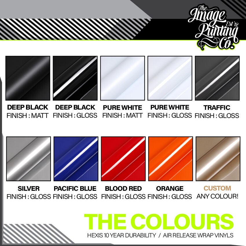 Mini Cooper Side Skirt Racing Stripes Decals - Matte Finish Vinyl Graphics Set - UK Made