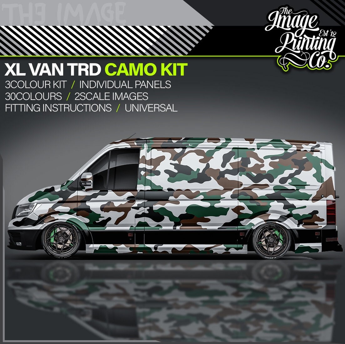 Army sales camo vans