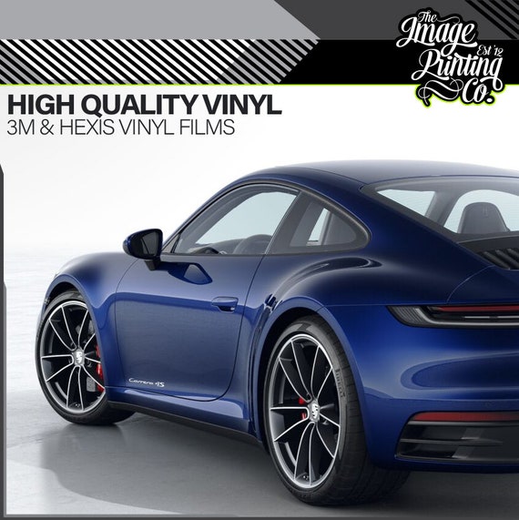 911 Carrera 4S Side Door Decals X2 - Premium Easy-to-fit Air