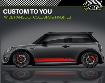 Viper-Streifen Aufkleber Stripes Für BMW MINI COOPER COUPE "S" R58