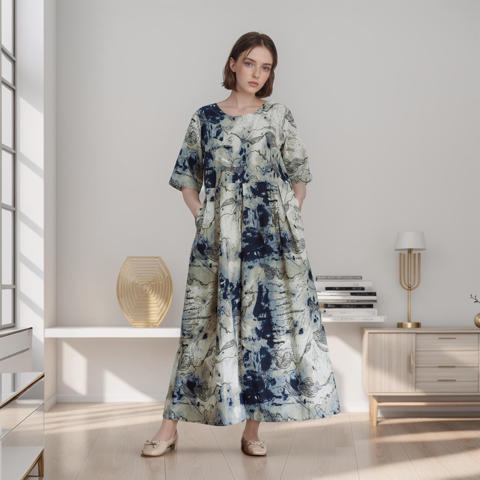 Plus Size Flowy Dresses for Curvy Women - Etsy
