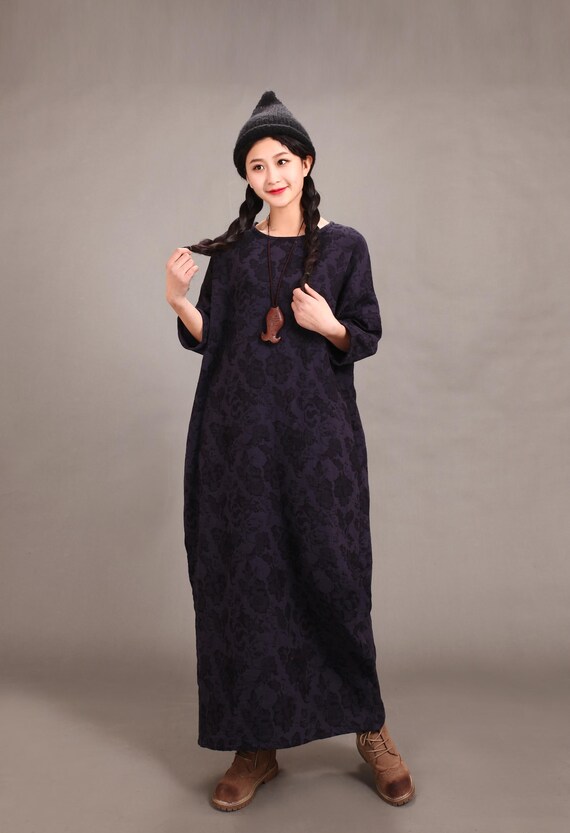 6xl maxi dress LISTHA Women Plus Size Formal A Line Maxi Dress Self Tie Waist with Pockets Elegant Round Neck Swing Long Dresses Light Brown 6XL, Women's