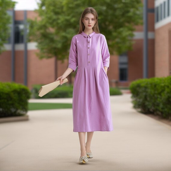 white cotton poplin midi dress White Cotton Poplin Midi Dress