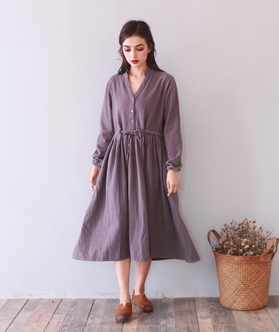 white christmas dresses Plus Size Casual Midi Dress with Pockets