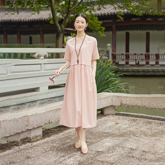 casual loose midi dress Calvaya Plus Size Women Elegant Spaghetti Strap Casual Loose Midi Dress, Versatile For Spring/Summer Commute