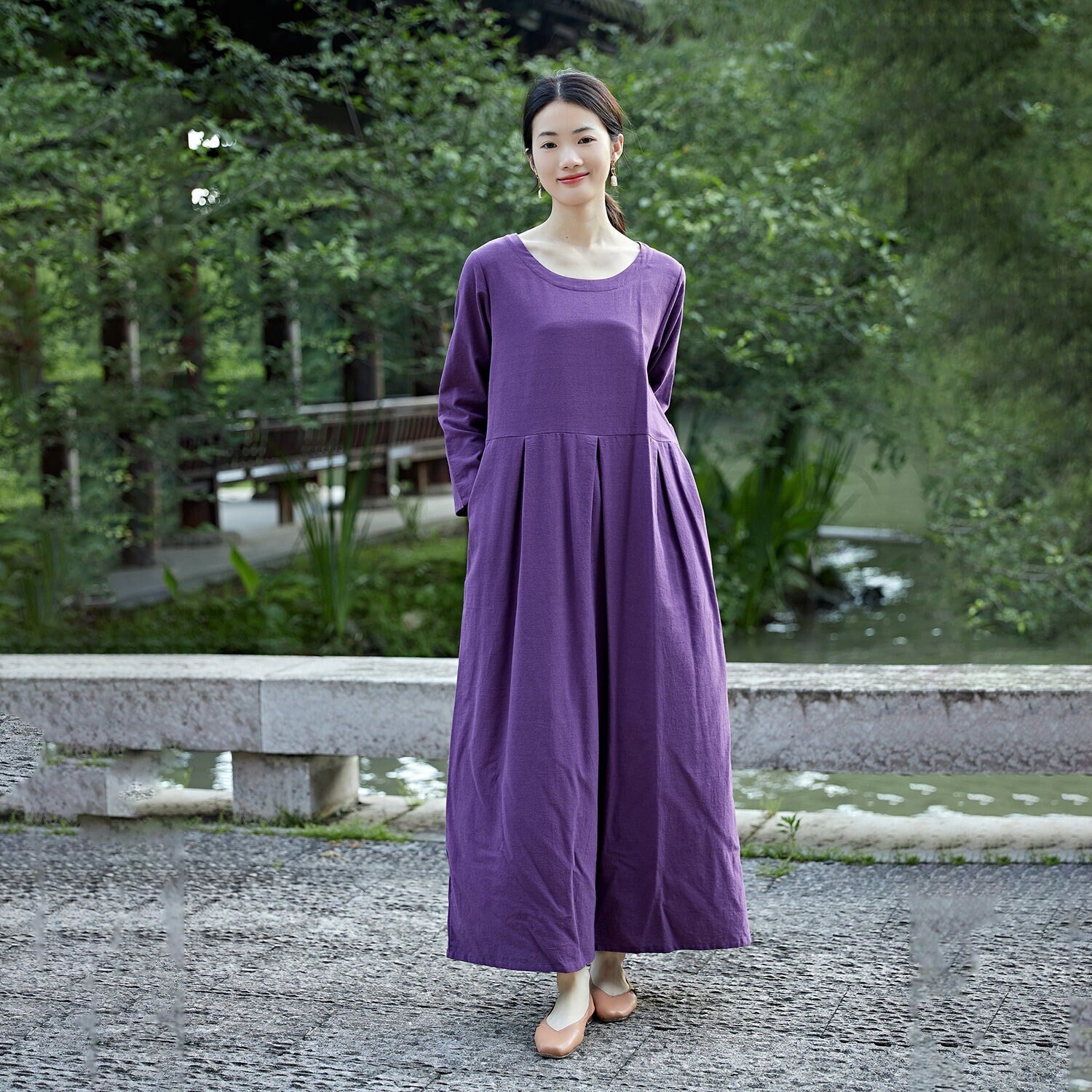 Long Cotton Dress