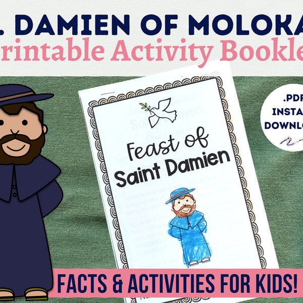 Damien of Molokai Etsy