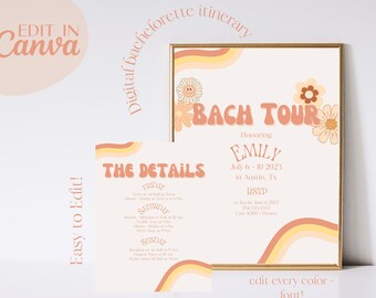 Bach Tour Digital Bachelorette Itinerary