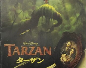 Tarzan Japanese Movie Brochure