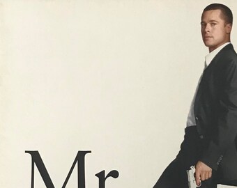 Mr & Mrs Smith Japanese Movie Brochure