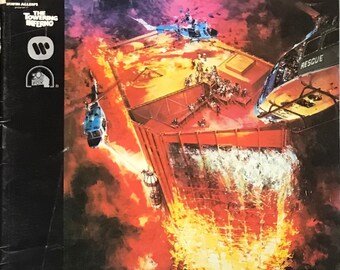 The Towering Inferno Japanese Movie Brochure