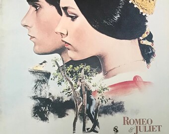 Romeo and Juliet 1968 Japanese Movie Brochure
