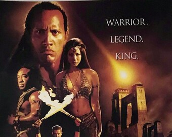 The Scorpion King Japanese Movie Brochure