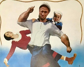 Popeye Japanese Movie Brochure