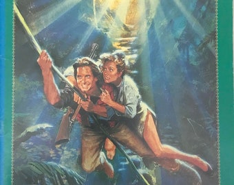 Romancing the Stone Japanese Movie Brochure