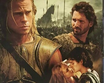 Troy Japanese Movie Brochure