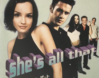 She's All That Movie Japanese Movie Brochure