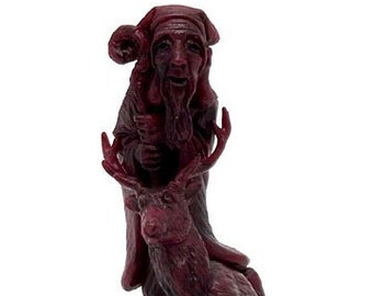 Takara Fukujin Netsuke Gods #7 Jurojin God of Longevity (wood version)