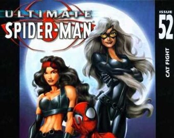 Ultimate Spider-Man Marvel Comics Vol.1 Issue 52 Cat Fight