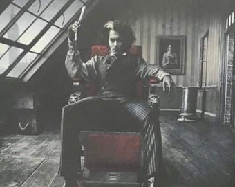 Sweeney Todd: The Demon Barber of Fleet Street Movie Japanese Movie Brochure