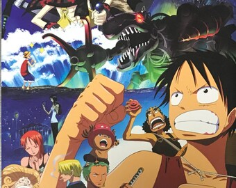 One Piece The Movie - Karakuri Castle Japanese Anime Brochure