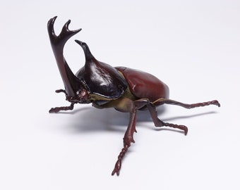 Yujin, Kaiyodo Japanese Insects Gachapon #1 Japanese Rhinoceros Beetle