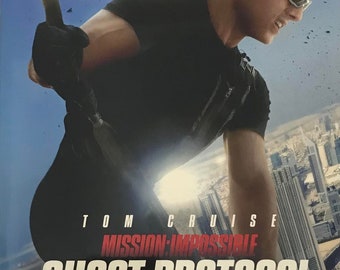 Mission Impossible: Ghost Protocol Japanese Movie Brochure