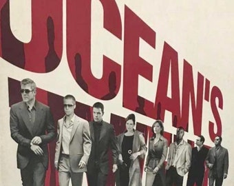 Ocean's 12 Japanese Movie Brochure