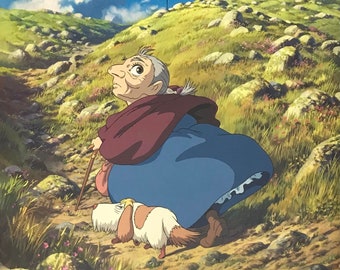 Howl's Moving Castle Japanese Anime Brochure