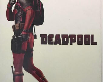 Deadpool Japanese Movie Brochure