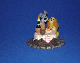 Disney Fantastic Gallery 2 made by Tomy Toys - The Lady & the Tramp