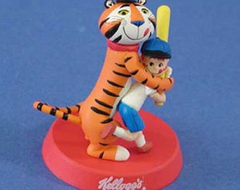 Kelloggs 10 Collection: TONY the TIGER batting toy figure