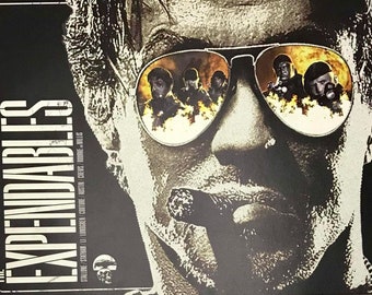 The Expendables Japanese Movie Brochure