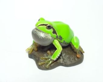 Takara, Kaiyodo ChocoQ Animatales Part 2 #249a Japanese Tree Frog (normal color)
