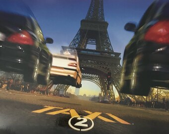 Taxi 2 Movie Japanese Movie Brochure