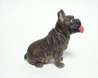 Takara, Kaiyodo ChocoQ Pets Part 5 #128 French Bull Dog (gray)