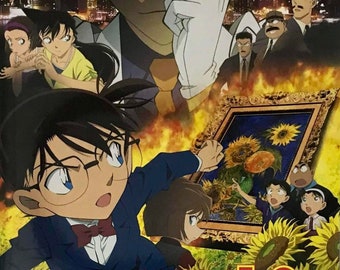 Detective Conan: Sunflowers of Inferno Japanese Anime Brochure